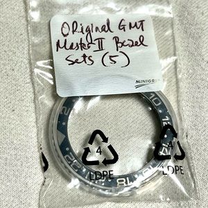 ROLEX GMT-MASTER II 116710LN-COMPLETE Ceramic Bezel Set 
100% Genuine